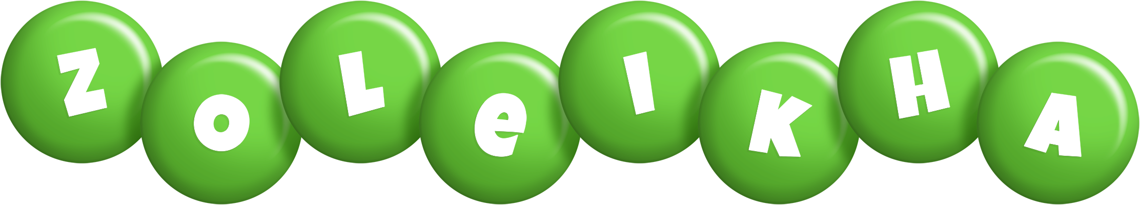 Zoleikha candy-green logo