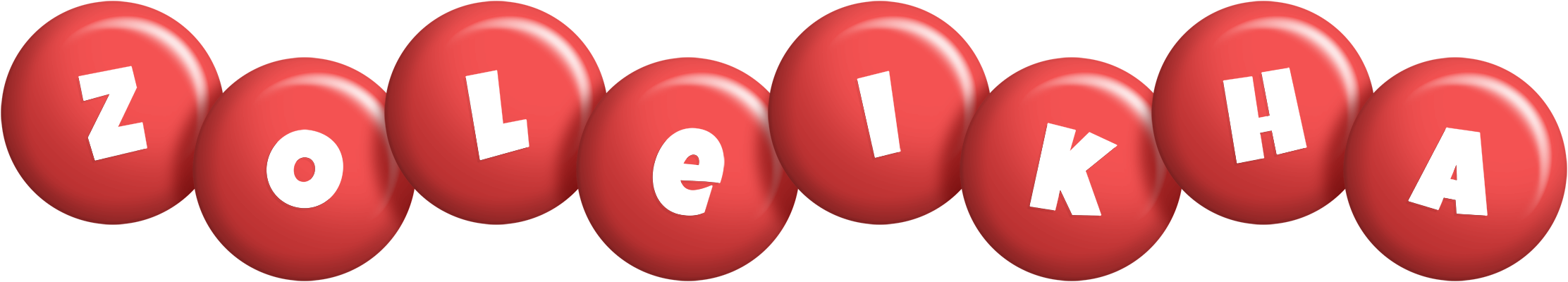 Zoleikha candy-red logo