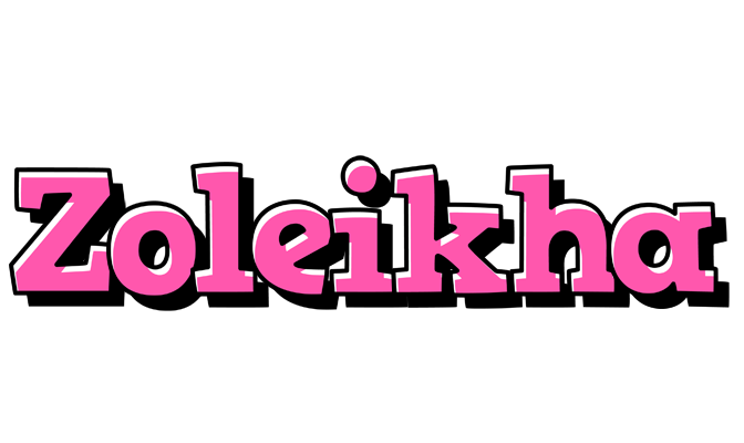 Zoleikha girlish logo