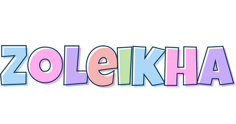 Zoleikha pastel logo