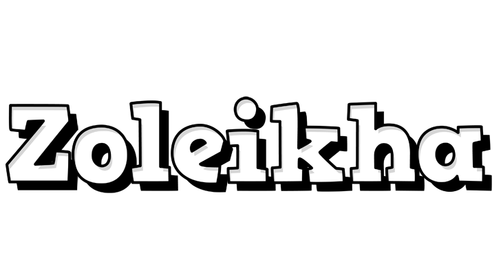 Zoleikha snowing logo