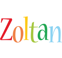 Zoltan birthday logo