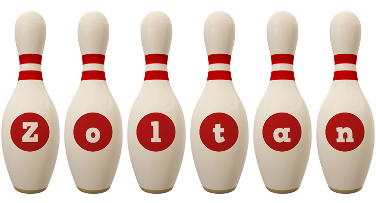 Zoltan bowling-pin logo