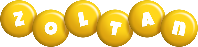 Zoltan candy-yellow logo