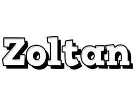 Zoltan snowing logo