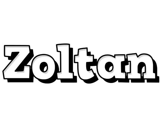 Zoltan snowing logo