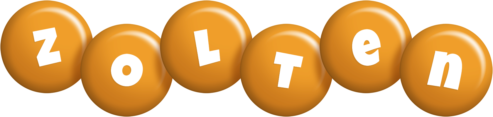 Zolten candy-orange logo