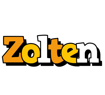 Zolten cartoon logo