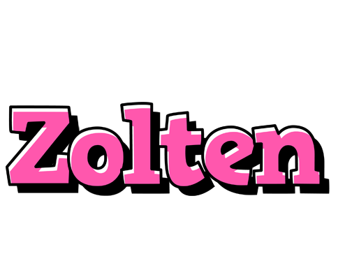 Zolten girlish logo