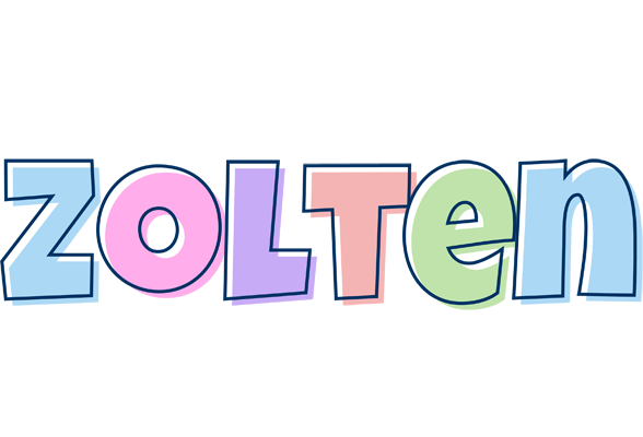 Zolten pastel logo