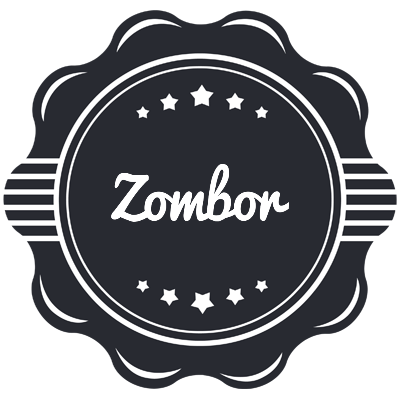 Zombor badge logo