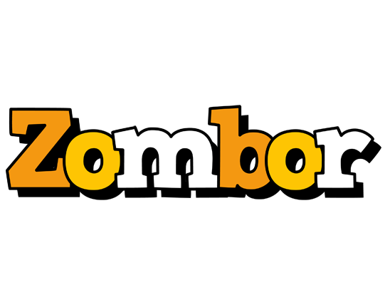 Zombor cartoon logo