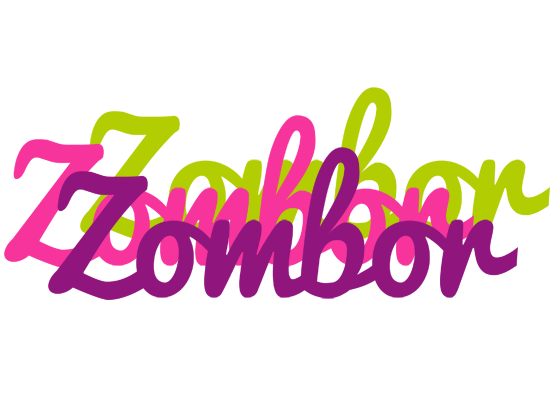 Zombor flowers logo