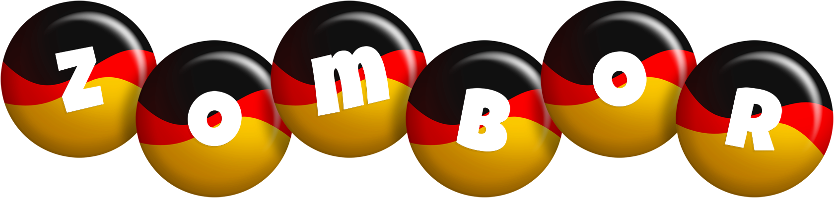 Zombor german logo