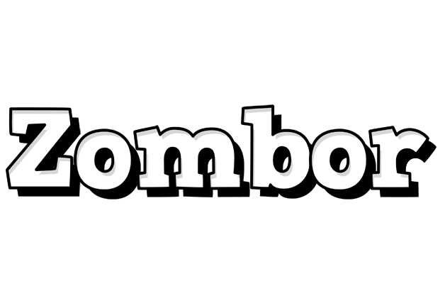 Zombor snowing logo