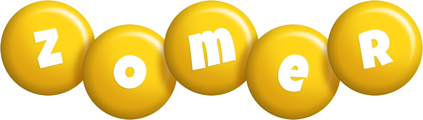 Zomer candy-yellow logo