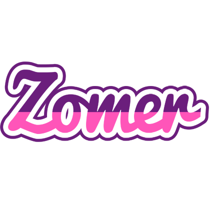 Zomer cheerful logo