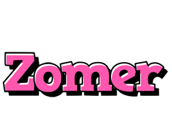 Zomer girlish logo