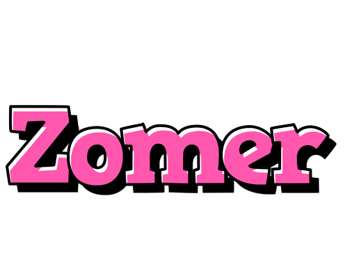 Zomer girlish logo