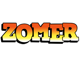 Zomer sunset logo