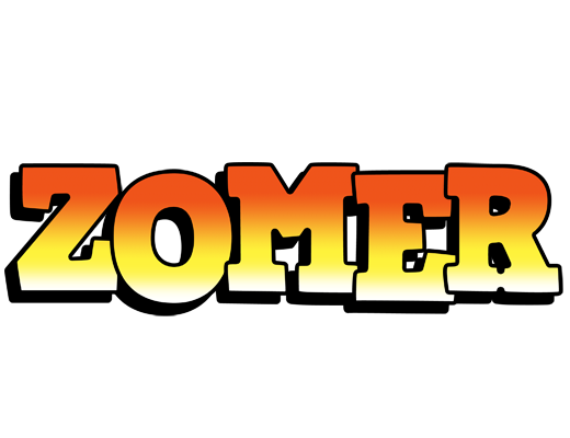 Zomer sunset logo