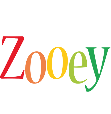 Zooey birthday logo