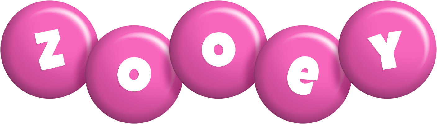Zooey candy-pink logo