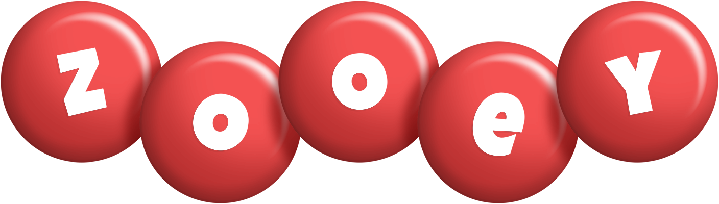 Zooey candy-red logo
