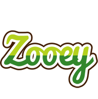 Zooey golfing logo