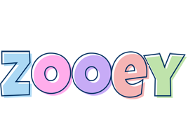 Zooey pastel logo