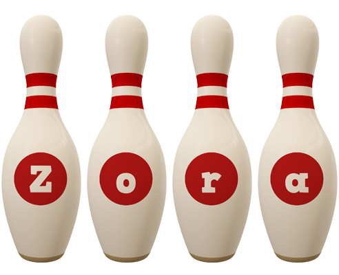 Zora bowling-pin logo