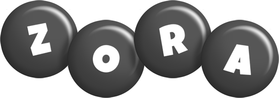 Zora candy-black logo