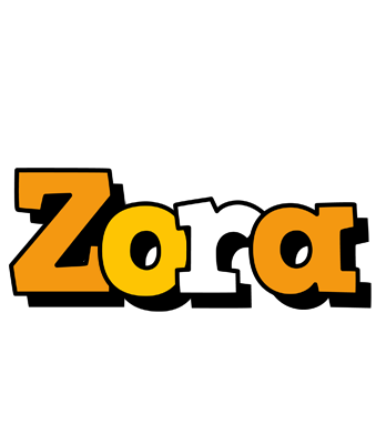 Zora cartoon logo