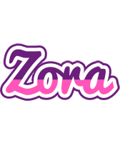 Zora cheerful logo