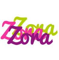 Zora flowers logo