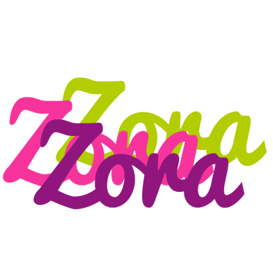 Zora flowers logo