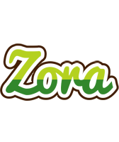 Zora golfing logo