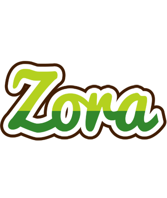 Zora golfing logo