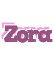 Zora relaxing logo