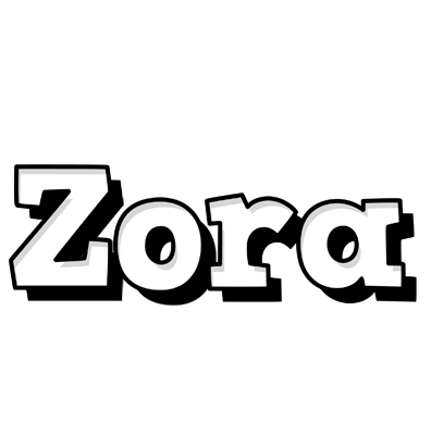 Zora snowing logo