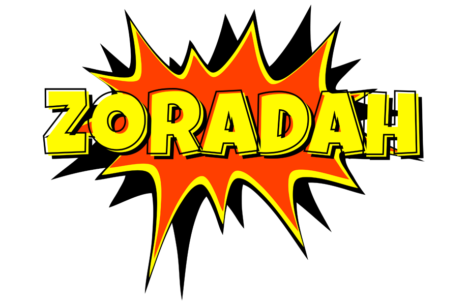 Zoradah bazinga logo