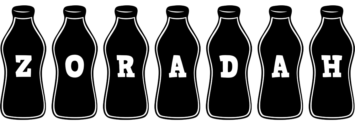 Zoradah bottle logo
