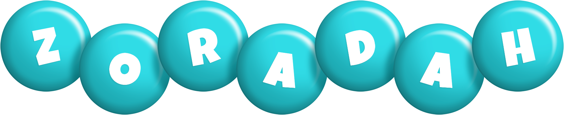 Zoradah candy-azur logo