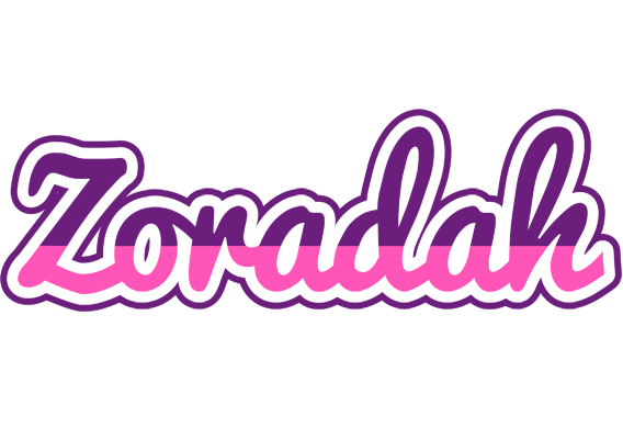 Zoradah cheerful logo