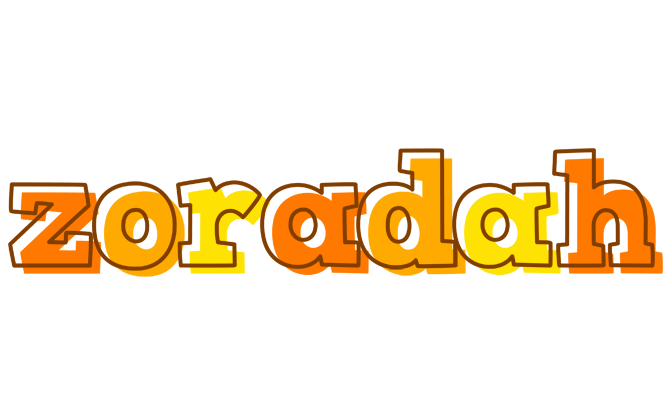 Zoradah desert logo