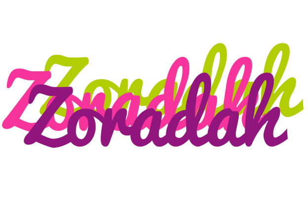 Zoradah flowers logo