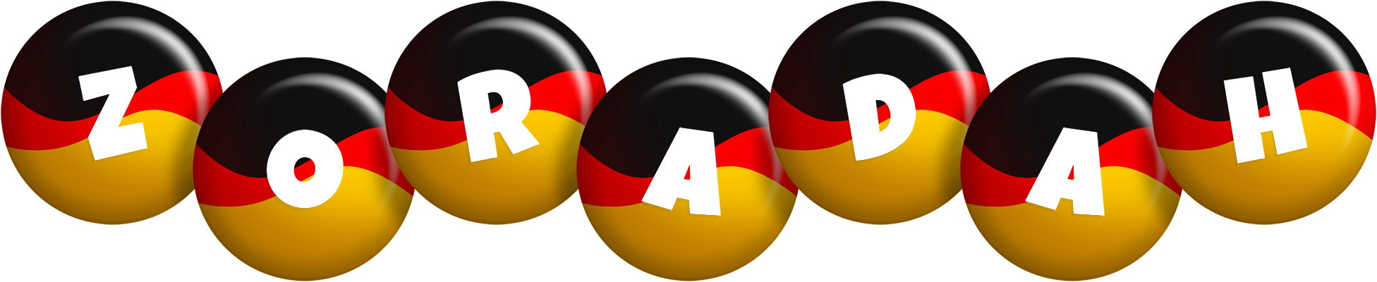 Zoradah german logo