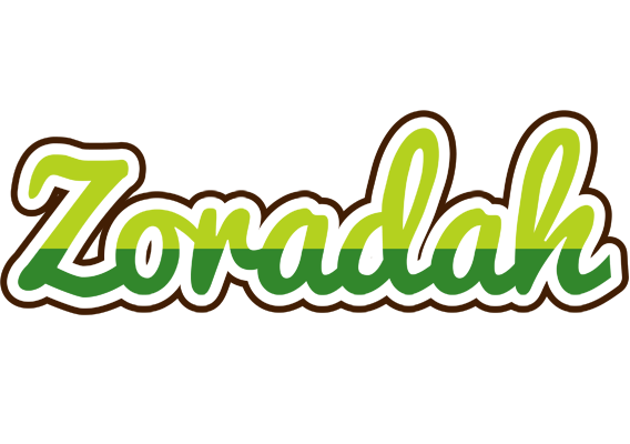 Zoradah golfing logo