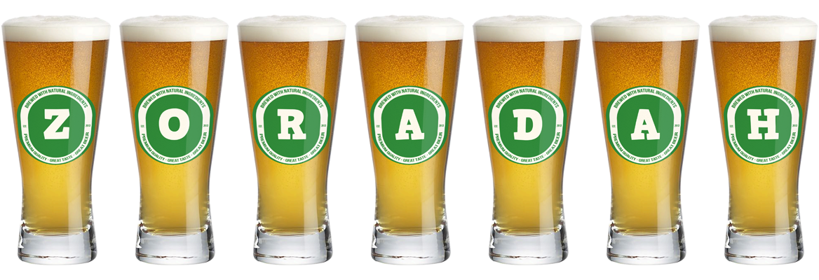 Zoradah lager logo