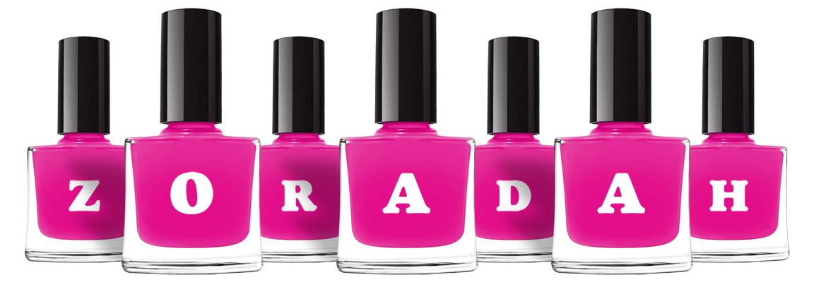 Zoradah nails logo